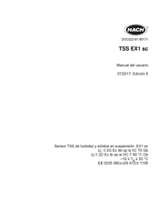 HACH LANGE TSS EX1 sc Manual Del Usuario