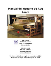 AVL Looms Rug Loom Manual Del Usuario