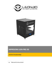 LEON3D PRO 3D Manual De Instrucciones