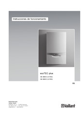 Vaillant ecoTEC plus VM 656/5-5 (H-IT/ES) Instrucciones De Funcionamiento