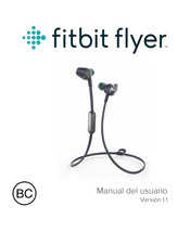 Fitbit flyer Manual Del Usuario