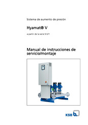 KSB Hyamat V Manual De Instrucciones De Servicio/Montaje