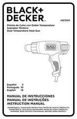 Black+Decker HG1500 Manual De Instrucciones