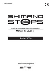 Shimano Steps E8000 Serie Manual Del Usuario