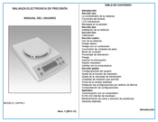 electronica XAFIR-2 Manual Del Usuario