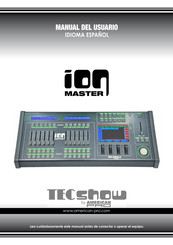 American Pro Tecshow ion master Manual Del Usuario