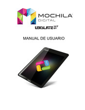 Mochila DIGITAL Ubislate 3G7 Manual De Usuario