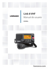 Lowrance Link-8 VHF Manual De Usuario