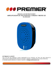 Premier RD-4955USDR Manual De Instrucciones