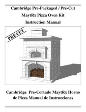 CAMBRIDGE MaytRx Pizza Oven Kit Manual De Instrucciones