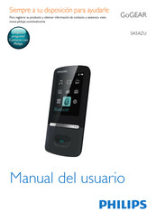 Philips GoGEAR SA5AZU Manual Del Usuario