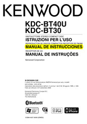 Kenwood KDC-BT30 Manual De Instrucciones