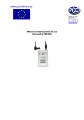 PCE Instruments PCE-355 Manual De Instrucciones