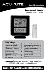 AcuRite 02014 Manual De Instrucciones