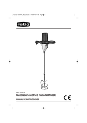 Ratio MR1600E Manual De Instrucciones