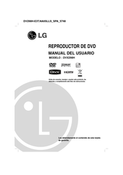 LG DVX298H Manual Del Usuario