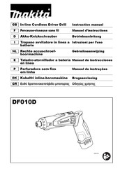 Makita DF010D Manual De Instrucciones