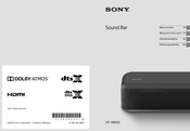 Sony HT-X8500 Manual De Instrucciones