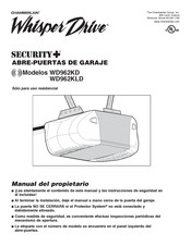 Whisper Drive WD962KD Manual Del Propietário