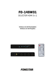 FONESTAR FO-14SW31 Manual De Instrucciones