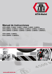 ATH-Heinl ATH 2.50HX3-L Manual De Instrucciones