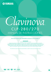 Yamaha Clavinova Manual De Instrucciones