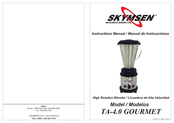 Skymsen TA-4.0 GOURMET Manual De Instrucciones