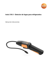 testo 316-3 Manual De Instrucciones