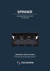 TECshow SPINNER Manual De Usuario