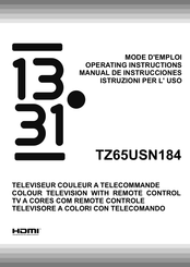 1331 TZ65USN184 Manual De Instrucciones