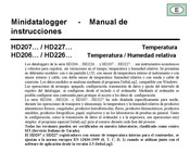 Delta OHM HD227 Serie Manual De Instrucciones