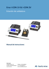 ERSA i-CON 1V Manual De Instrucciones