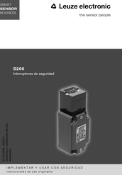 Leuze electronic S200 Instrucciones De Uso