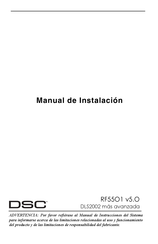 DSC RF5501-433 Manual De Instalación