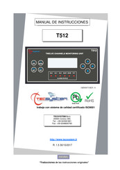 TECSYSTEM T512 Manual De Instrucciones