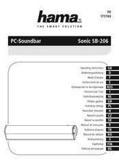 Hama Sonic SB-206 Instrucciones De Uso