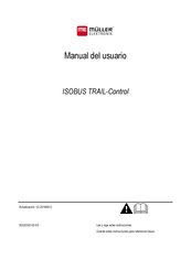 Muller Elektronik ISOBUS TRAIL-Control Manual Del Usuario