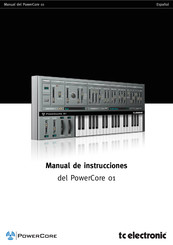 TC Electronic PowerCore 01 Manual De Instrucciones