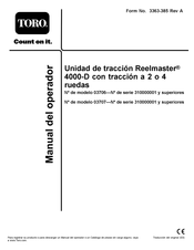 Toro 03706 Manual Del Operador