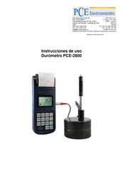 PCE Instruments PCE-2800 Instrucciones De Uso