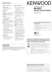 Kenwood M1GC7 Manual De Instrucciones