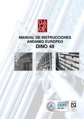 DACAME DINO 48 Manual De Instrucciones