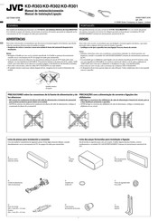 JVC KD-R302 Manual De Instalación/Conexion