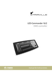 Thomann Stairville LED-Commander 16/2 Manual De Instrucciones