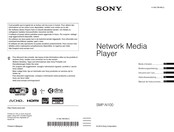 Sony SMP-N100 Manual De Instrucciones