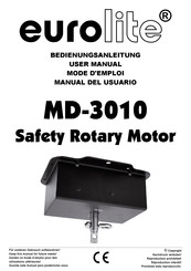 EuroLite MD-3010 Manual Del Usuario