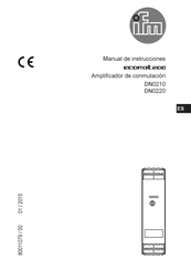 IFM Ecomot200 DN0210 Manual De Instrucciones