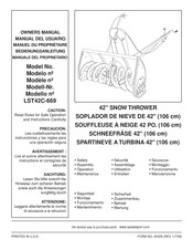 SpeedEPart LST42C-669 Manual Del Usuario