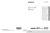 Sony CLM-FHD5 Manual De Instrucciones