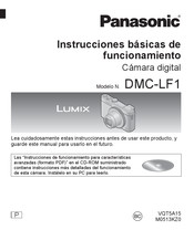 Panasonic Lumix DMC-LF1 Instrucciones De Funcionamiento